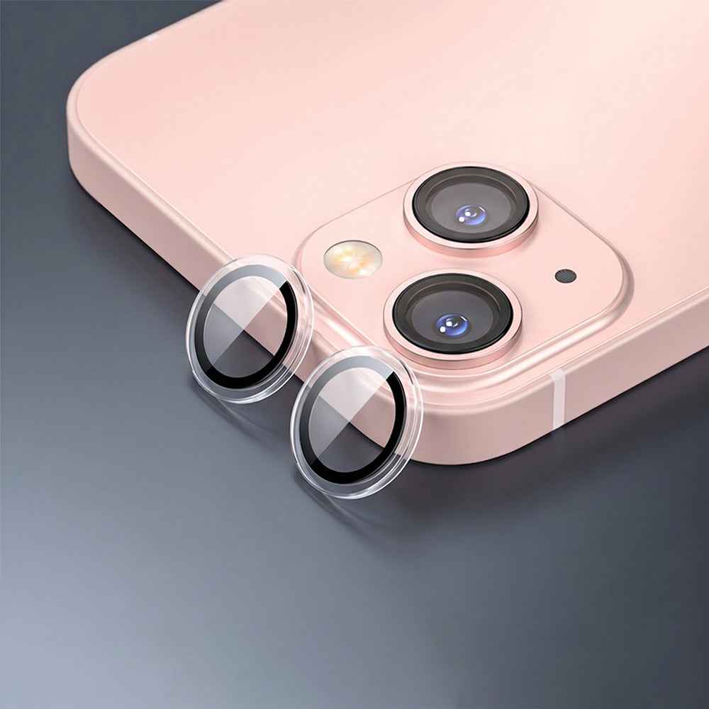 Apple iPhone 13 Mini Wiwu LG-007 Lens Guard Oleofobik Anti Reflective Kamera Lens Koruyucu + Kolay Uygulama Aparatlı