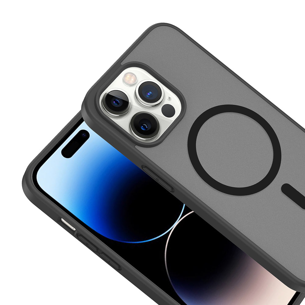 Apple iPhone 13 Pro Kılıf M-safe Şarj Özellikli Zore Babet Kapak