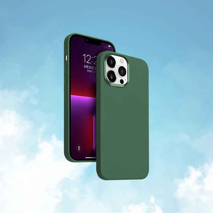 Apple iPhone 13 Pro Kılıf Wiwu M-safe Magnetic Silikon Kapak