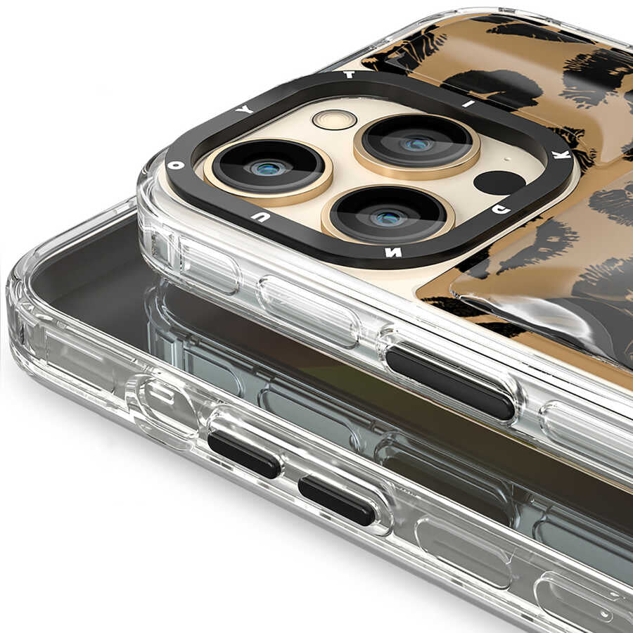Apple iPhone 13 Pro Kılıf YoungKit Leopard Article Serisi Kapak