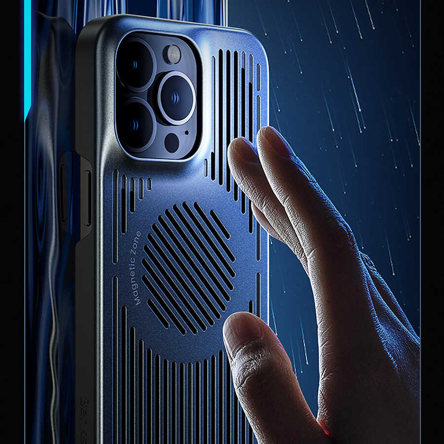 Apple iPhone 13 Pro Max Kılıf Benks Bizzard Soğutucu Özellikli Oyuncu Telefon Kılıfı