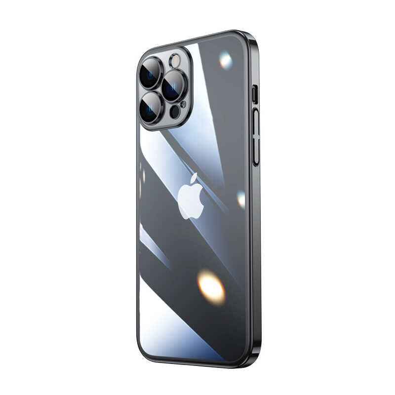 Apple iPhone 13 Pro Max Kılıf Sert PC Renkli Çerçeveli Zore Riksos Kapak