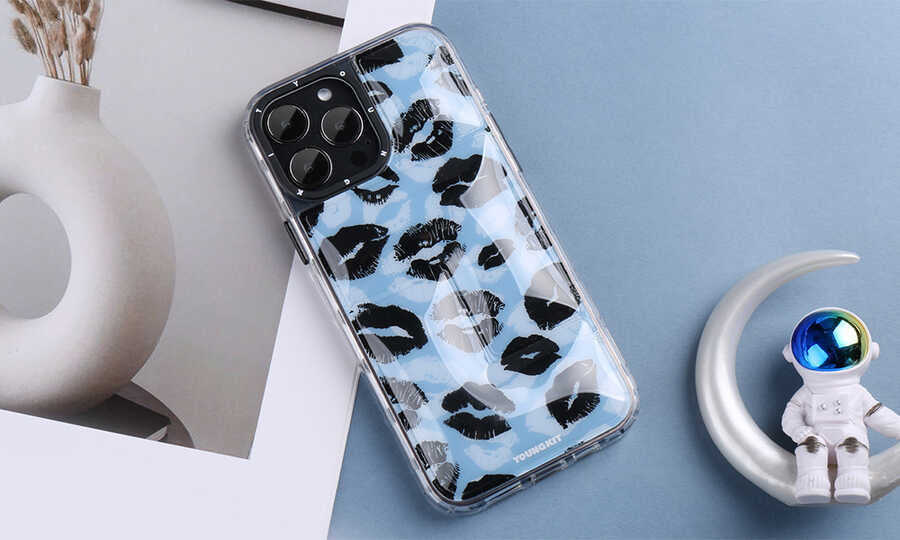 Apple iPhone 13 Pro Max Kılıf YoungKit Leopard Article Serisi Kapak
