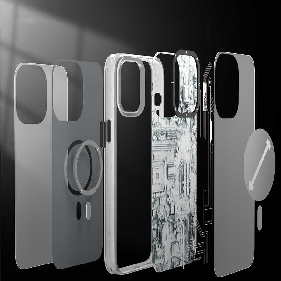 Apple iPhone 13 Pro Max Kılıf YoungKit Technology Serisi Kapak