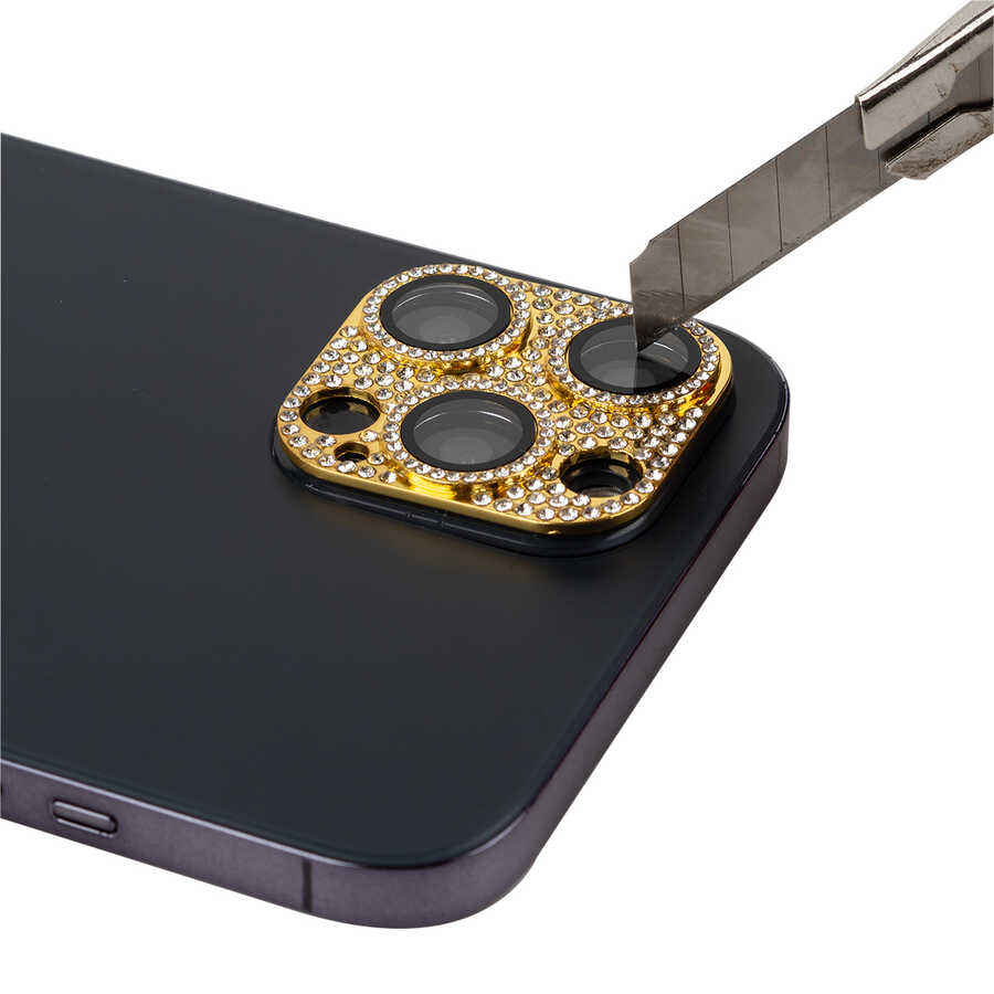 Apple iPhone 13 Pro Max Zore CL-08 Kamera Lens Koruyucu