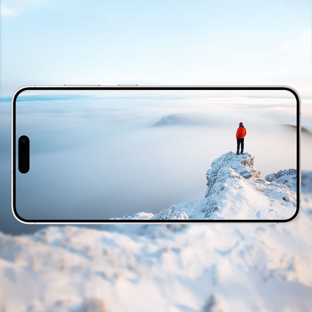 Apple iPhone 13 Zore 3D Oliv HD Temperli Cam Ekran Koruyucu + Kolay Uygulama Aparatı