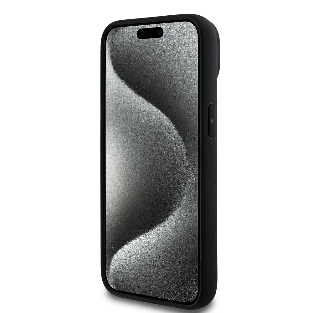 Apple iPhone 14 Kılıf Aston Martin Orjinal Lisanslı M-safe Şarj Özellikli Renkli Halka ve Karbon Fiber Tasarımlı Kapak