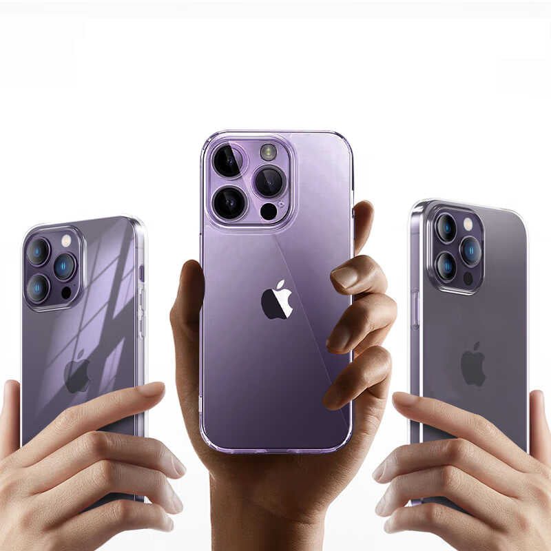Apple iPhone 14 Plus Kılıf Şeffaf Airbag Tasarımlı Wiwu ZCC-108 Concise Serisi Kapak