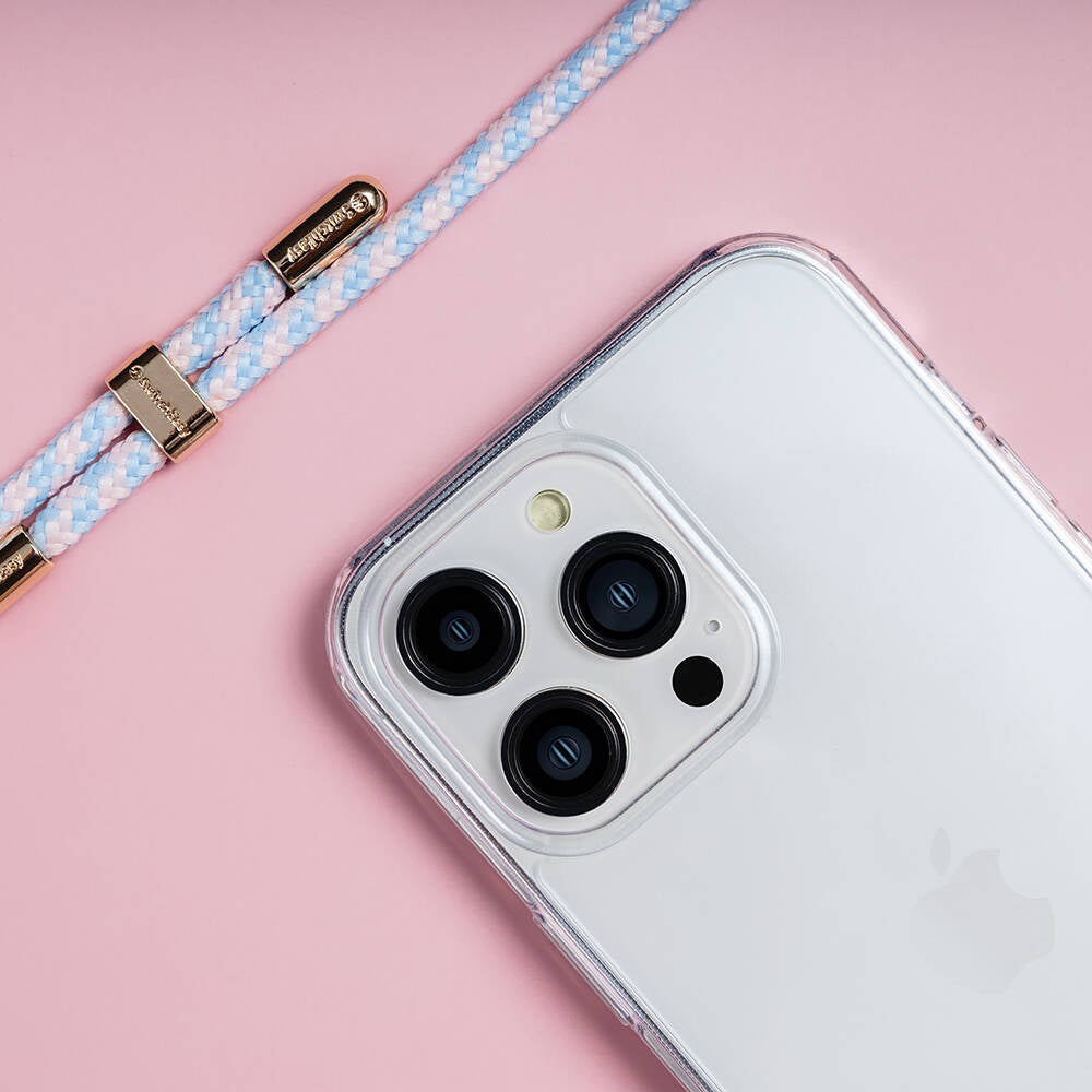 Apple iPhone 14 Pro Kılıf Boyun Askılı Şok Önleyicili Şeffaf Lisanslı Switcheasy Play Kapak