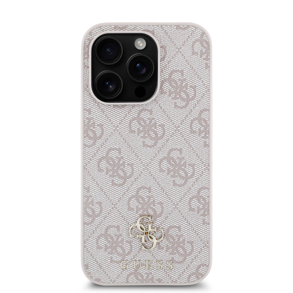 Apple iPhone 14 Pro Kılıf Guess Orjinal Lisanslı M-safe Şarj Özellikli Small 4G Classic Kapak