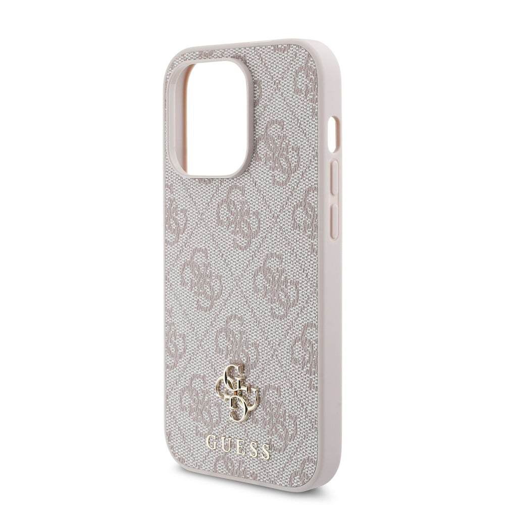 Apple iPhone 14 Pro Kılıf Guess Orjinal Lisanslı M-safe Şarj Özellikli Small 4G Classic Kapak