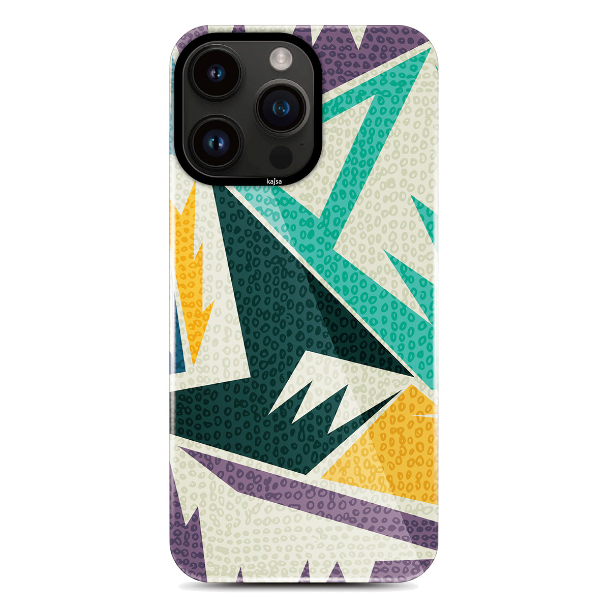 Apple iPhone 14 Pro Kılıf HD Desenli Kajsa Shield Plus Flower Graphic Serisi Kapak