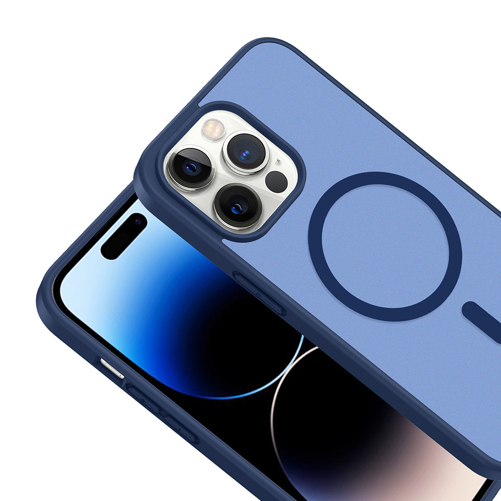 Apple iPhone 14 Pro Kılıf M-safe Şarj Özellikli Zore Babet Kapak