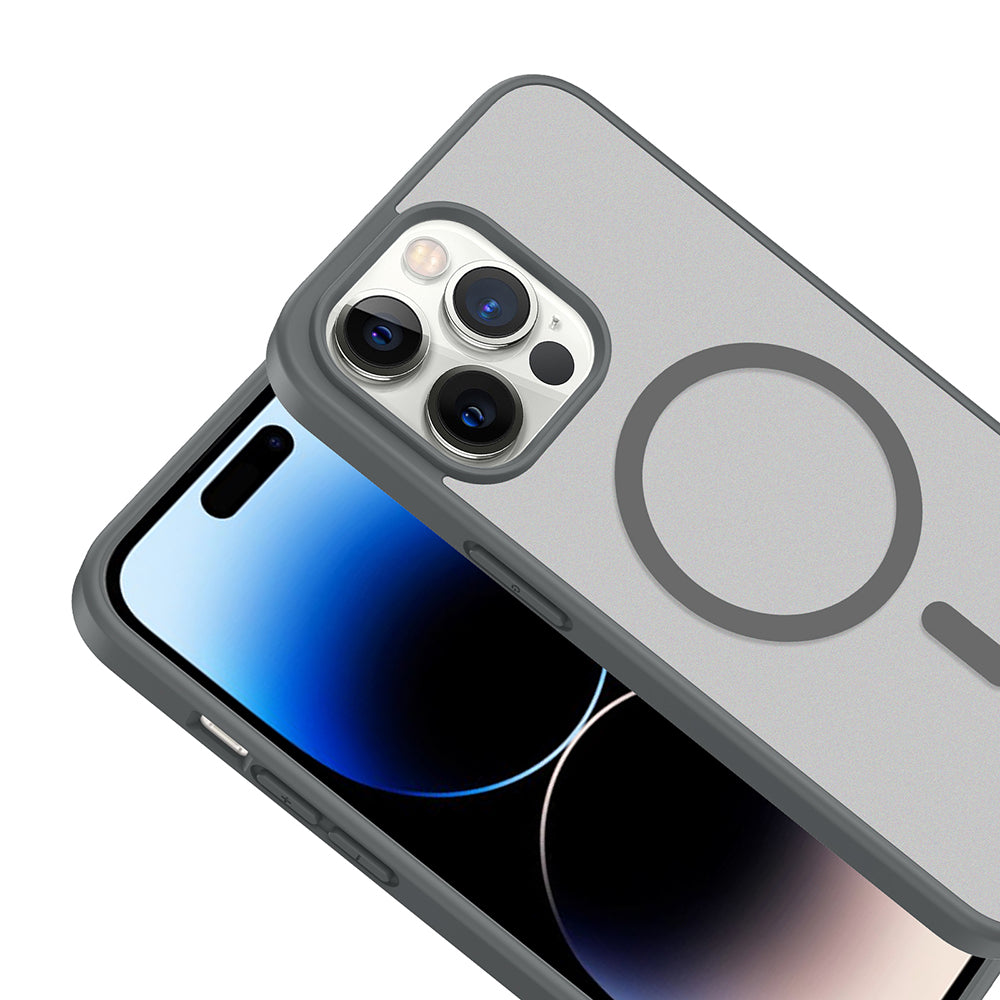 Apple iPhone 14 Pro Kılıf M-safe Şarj Özellikli Zore Babet Kapak