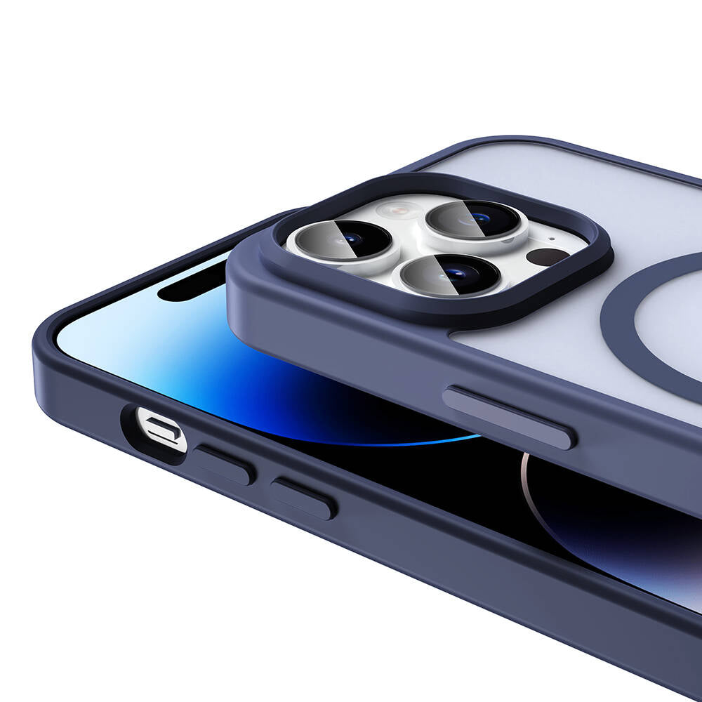 Apple iPhone 14 Pro Kılıf M-safe Şarj Özellikli Mat Arka Yüzey Zore Sio Kapak