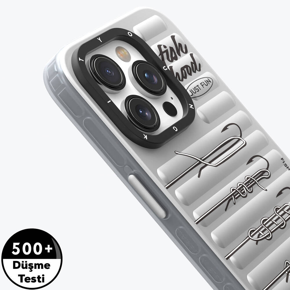 Apple iPhone 14 Pro Kılıf M-safe Şarj Özellikli Youngkit Fishing Serisi Kapak