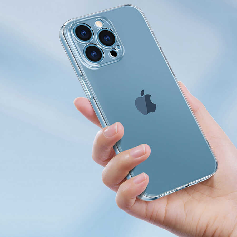 Apple iPhone 14 Pro Kılıf Şeffaf Sert PC Zore Vayt Kapak