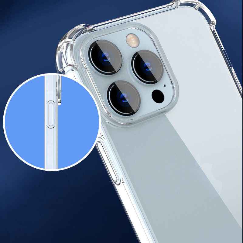Apple iPhone 14 Pro Kılıf Zore Nitro Anti Shock Silikon