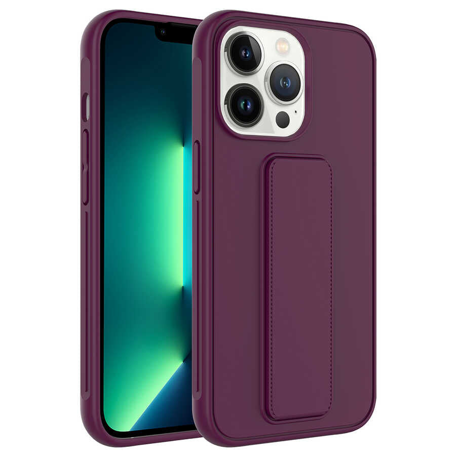 Apple iPhone 14 Pro Kılıf Zore Qstand Kapak
