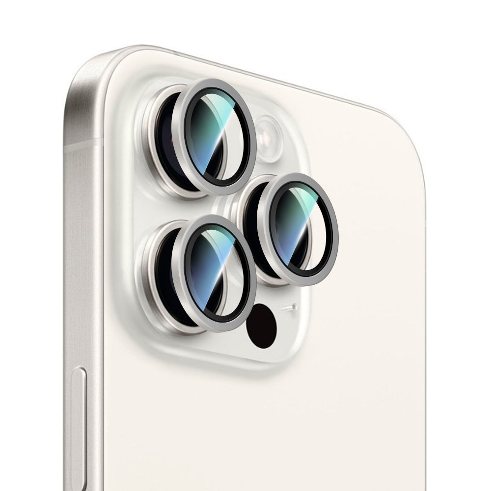 Apple iPhone 14 Pro Max CaseWorld Alloy Serisi Oleofobik Anti Reflective Kamera Lens Koruyucu