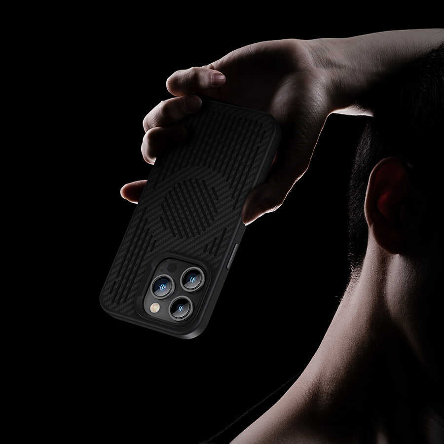 Apple iPhone 14 Pro Max Kılıf Benks Magnetic Cooling Kevlar Soğutucu Özellikli Telefon Kılıfı