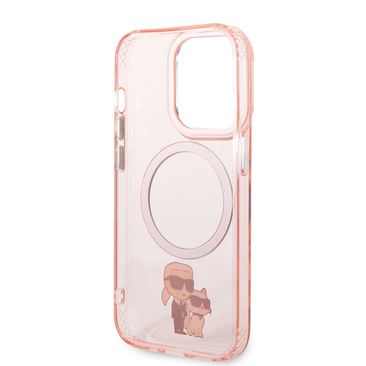 Apple iPhone 14 Pro Max Kılıf Karl Lagerfeld M-safe Şarj Özellikli K&C Dizayn Kapak