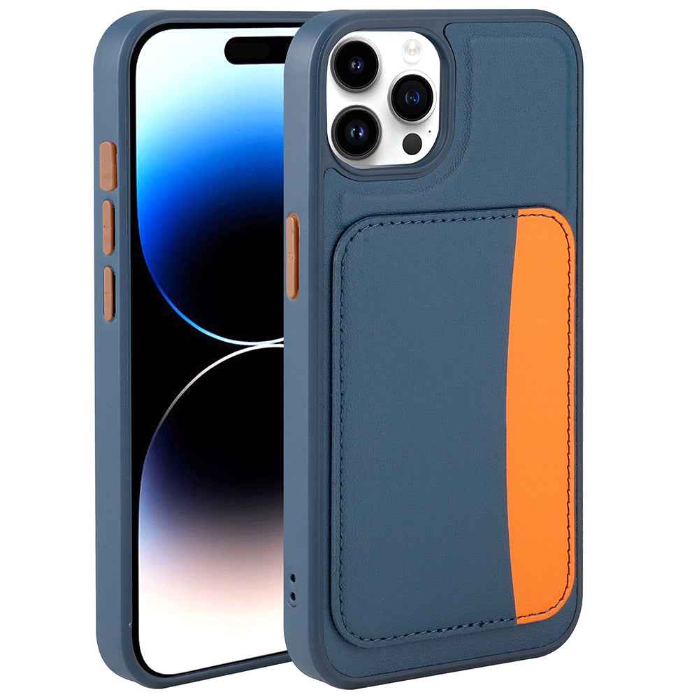 Apple iPhone 14 Pro Max Kılıf Kartlıklı Zore X-Kart Silikon Kapak