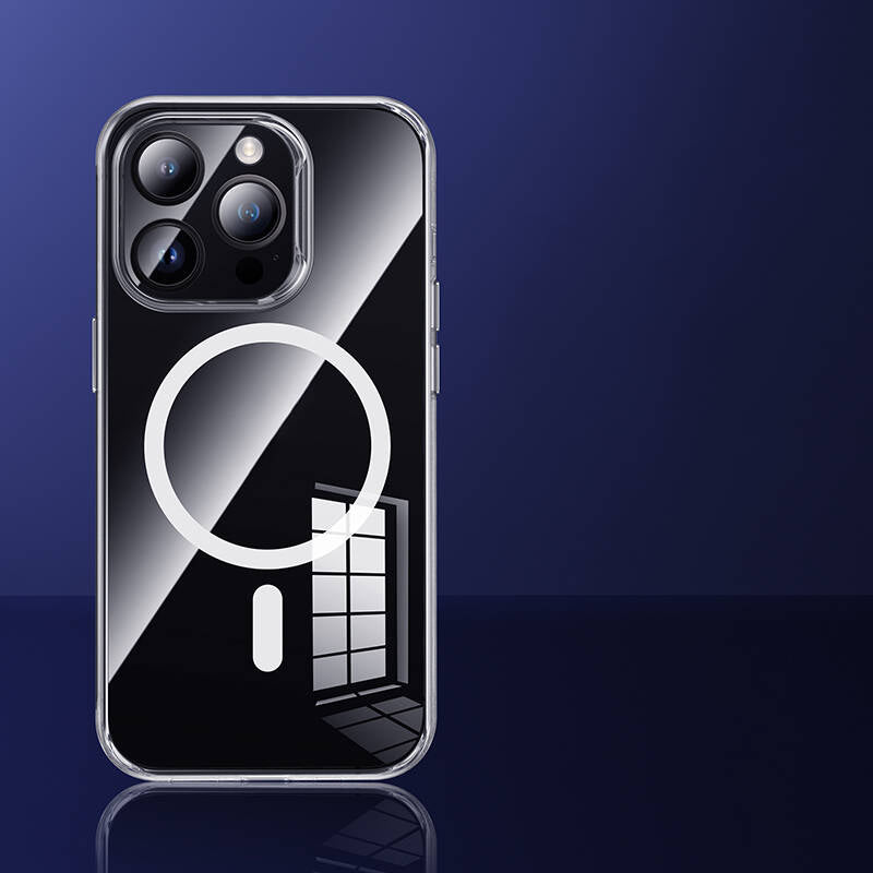 Apple iPhone 14 Pro Max Kılıf M-safe Şarj Özellikli Benks 1.8mm Ultra İnce Şeffaf Kapak