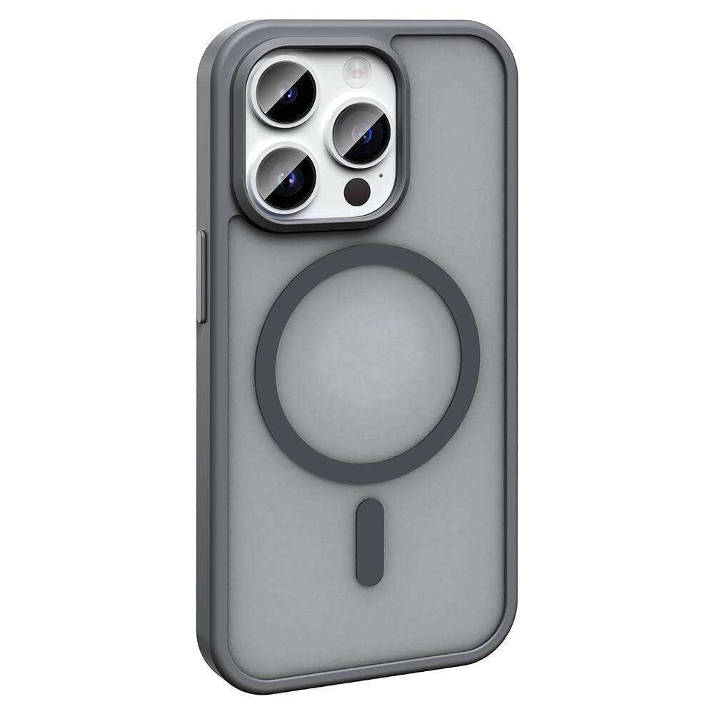 Apple iPhone 14 Pro Max Kılıf M-safe Şarj Özellikli Mat Arka Yüzey Zore Sio Kapak