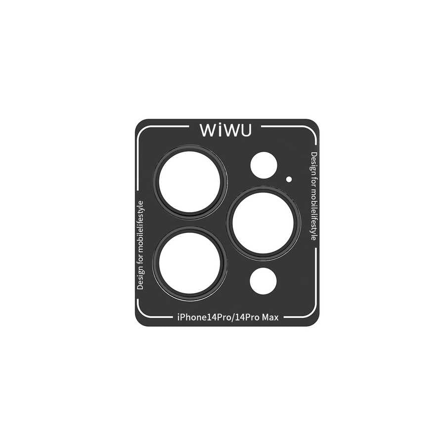 Apple iPhone 14 Pro Max Wiwu Lens Guard Metal Kamera Lens Koruyucu