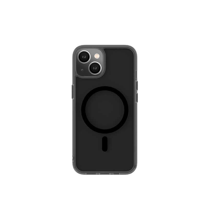 Apple iPhone 14 Wiwu M-safe Şarj Özellikli Lens Korumalı Şeffaf Silikon Kapak