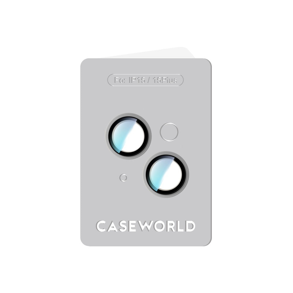 Apple iPhone 15 CaseWorld Alloy Serisi Oleofobik Anti Reflective Kamera Lens Koruyucu