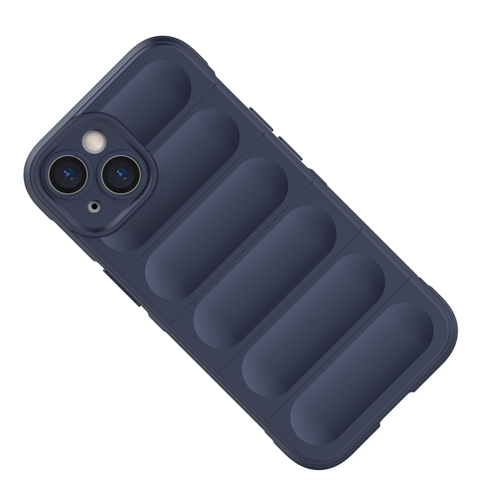 Apple iPhone 15 Kılıf Esnek TPU Oyuklu Arka Yüzey Tasarımlı Zore Etnik Silikon Kapak