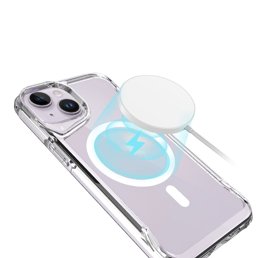 Apple iPhone 15 Kılıf Zore M-safe Şarj Özellikli T-Max M-safe Kapak