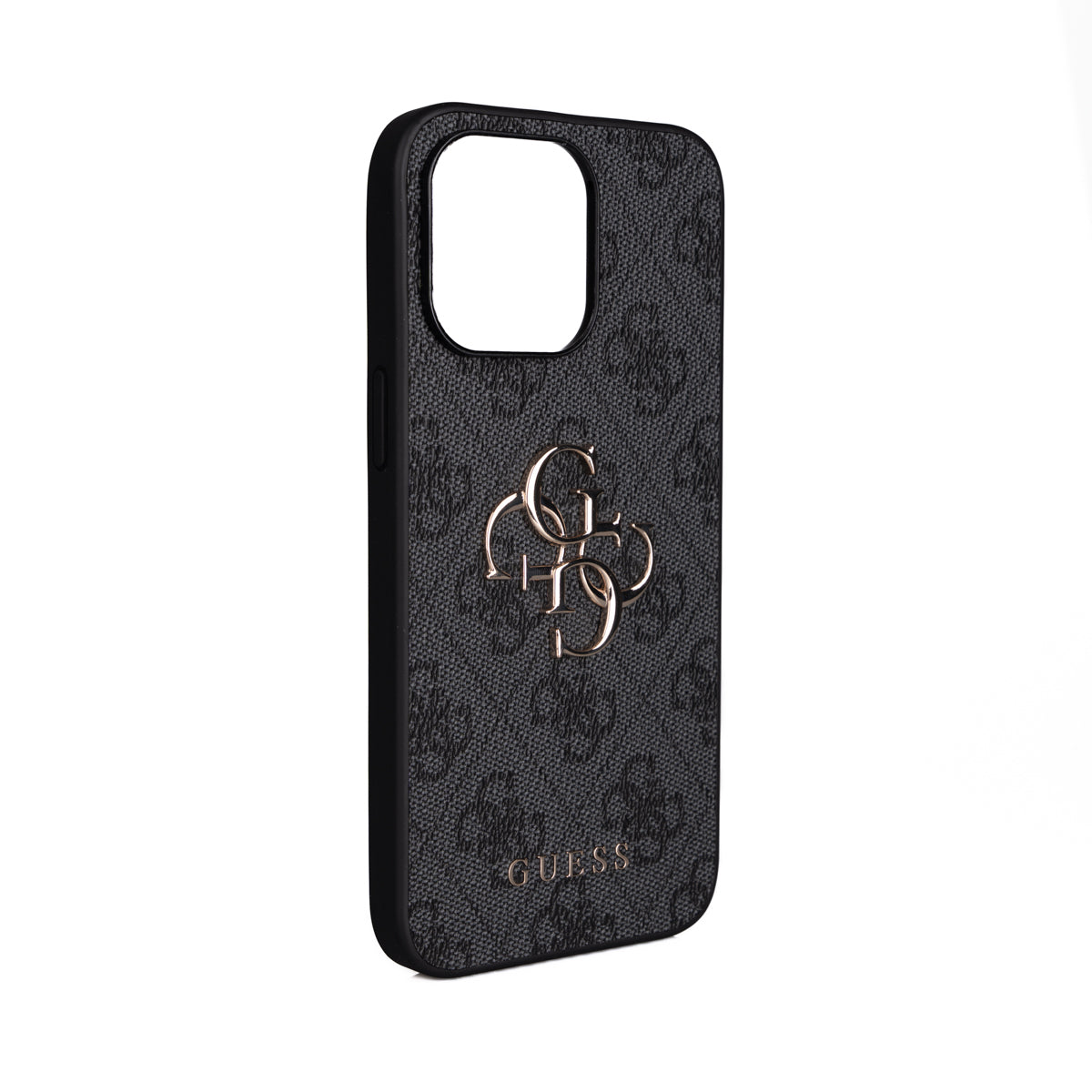 Apple iPhone 15 Plus Kılıf Guess Orjinal Lisanslı PU Deri 4G Büyük Metal Logolu Çapraz Vücut Askılı Kapak