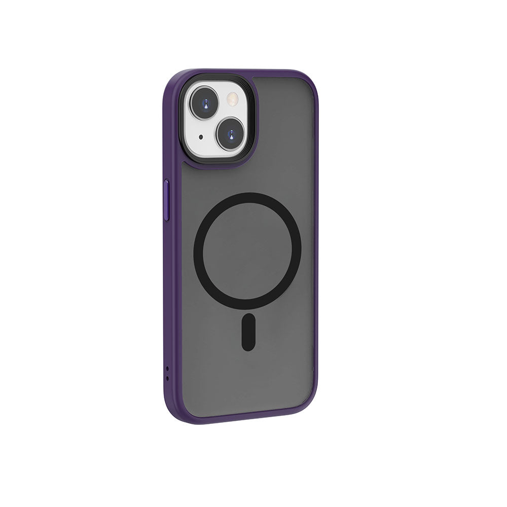 Apple iPhone 15 Plus Kılıf Wiwu FGG-011 M-safe Şarj Özellikli Kamera Korumalı Kapak