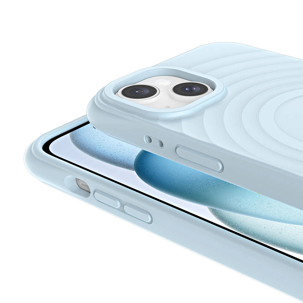 Apple iPhone 15 Plus M-safe Şarj Özellikli Airbagli Mat Görünümlü Zore Hepi Kapak