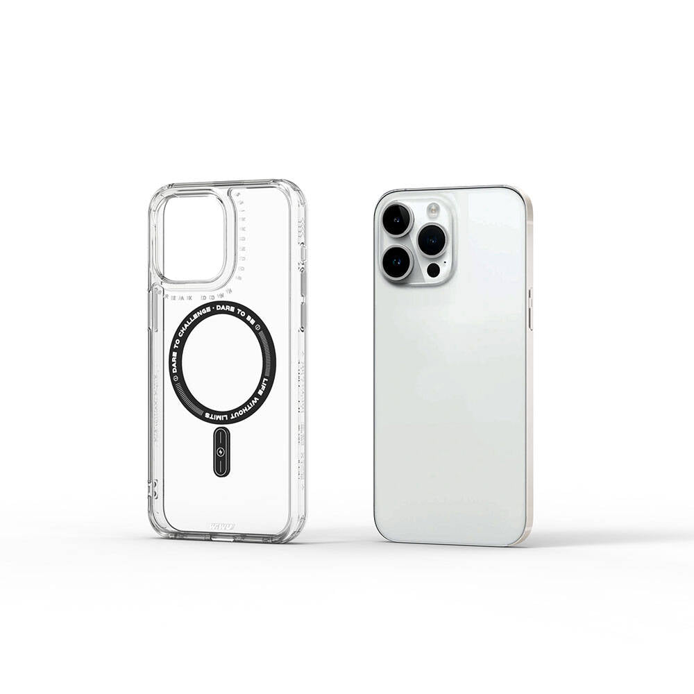 Apple iPhone 15 Pro Kılıf M-safe Şarj Özellikli Wiwu Basic Color J Serisi Kapak