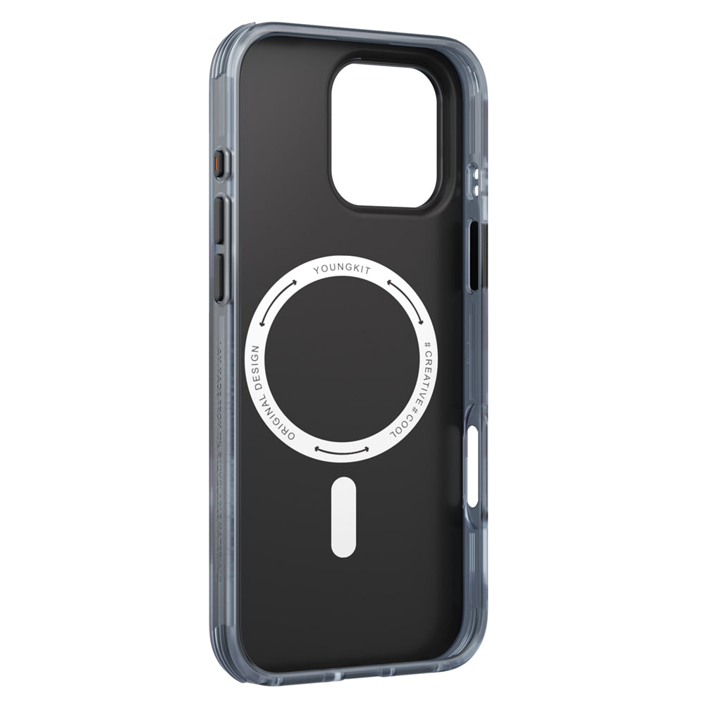 Apple iPhone 15 Pro Kılıf M-safe Şarj Özellikli Youngkit Love Serisi Kapak