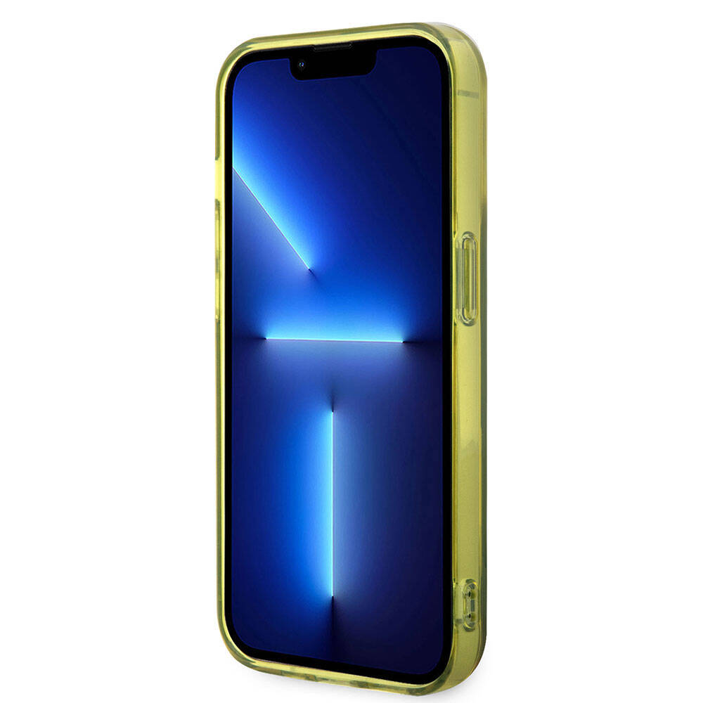 Apple iPhone 15 Pro Max Kılıf BMW M-safe Şarj Özellikli Transparan Tricolor Stripes Orjinal Lisanslı Kapak
