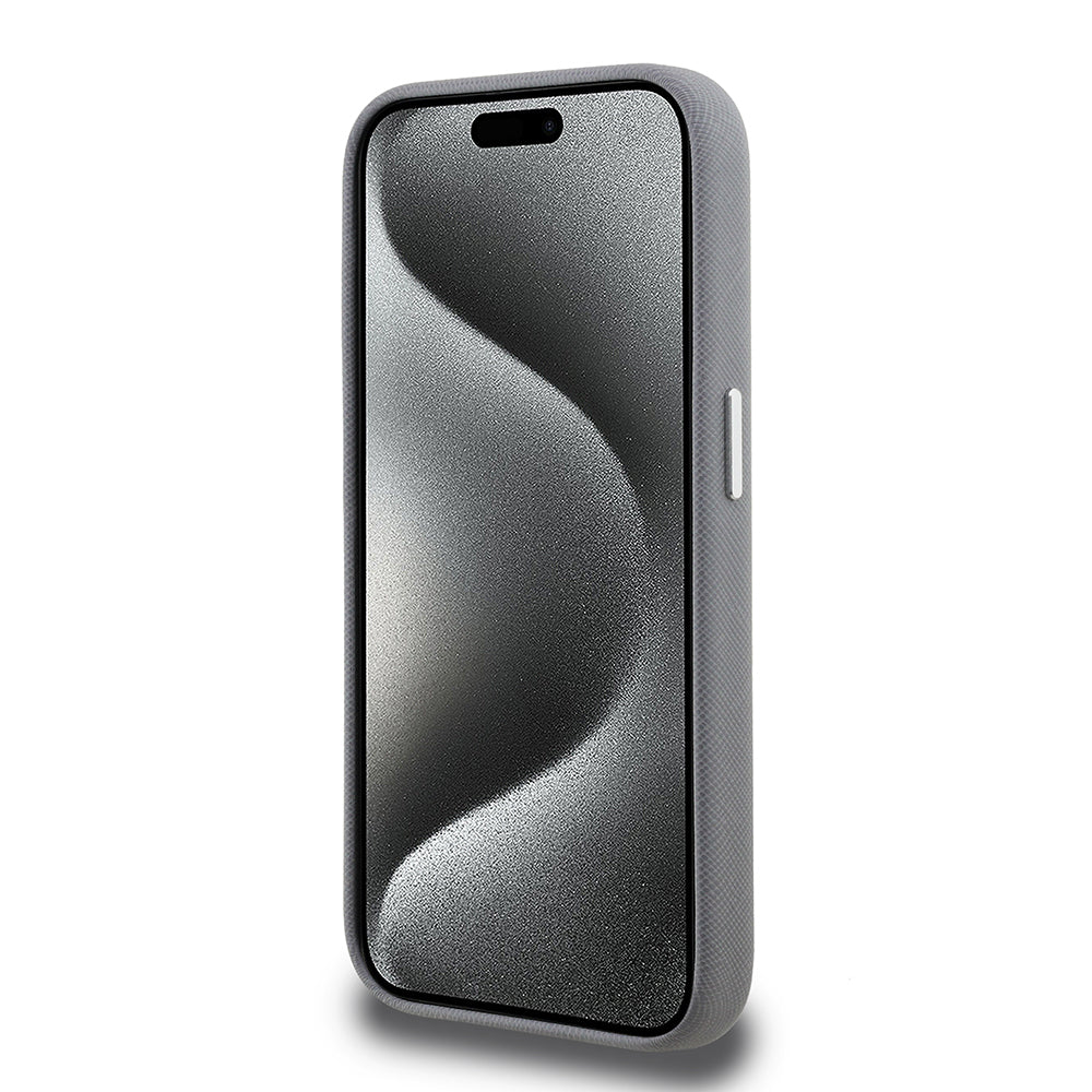 Apple iPhone 15 Pro Max Kılıf Karl Lagerfeld Orjinal Lisanslı K&C Heads Pin Kapak