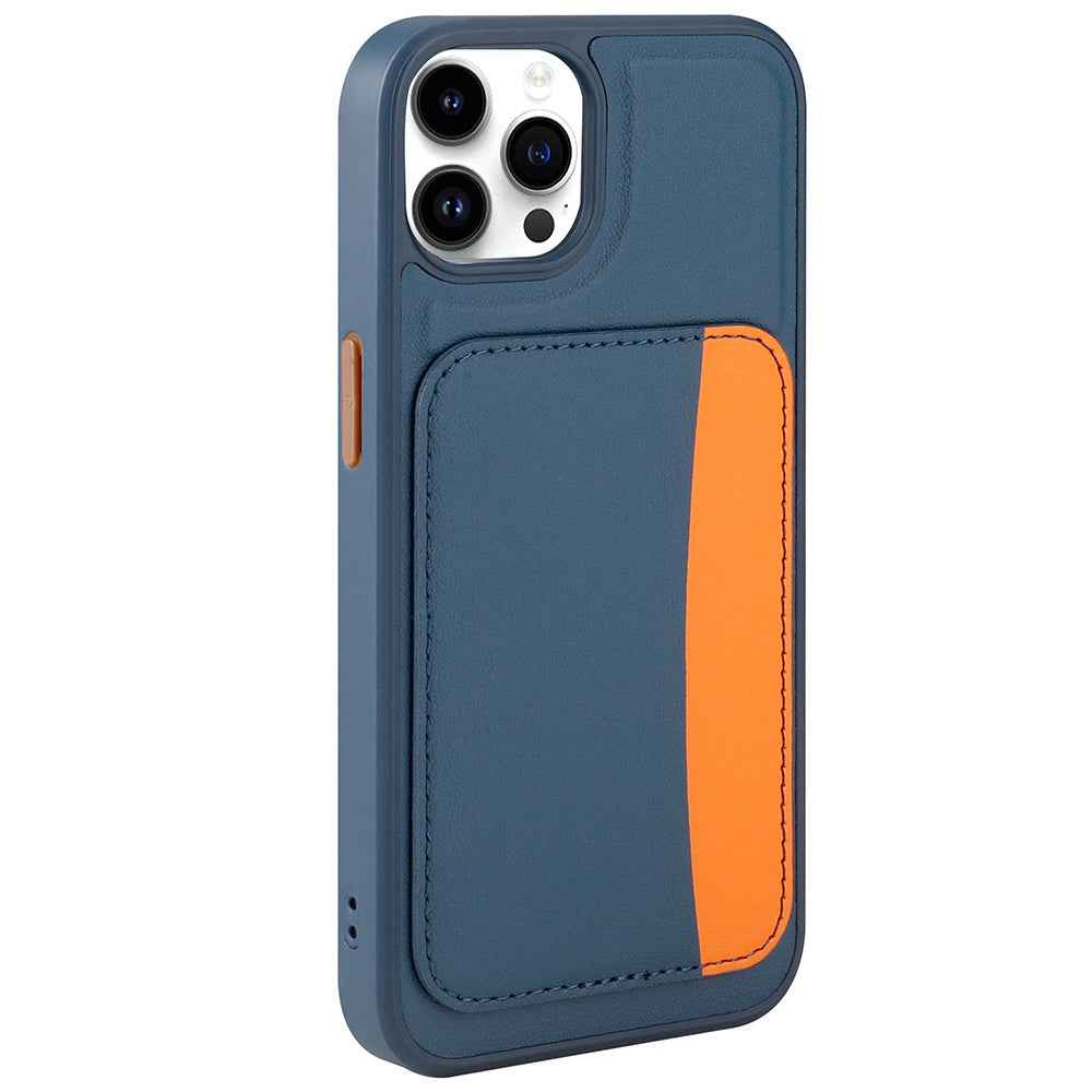 Apple iPhone 15 Pro Max Kılıf Kartlıklı Zore X-Kart Silikon Kapak