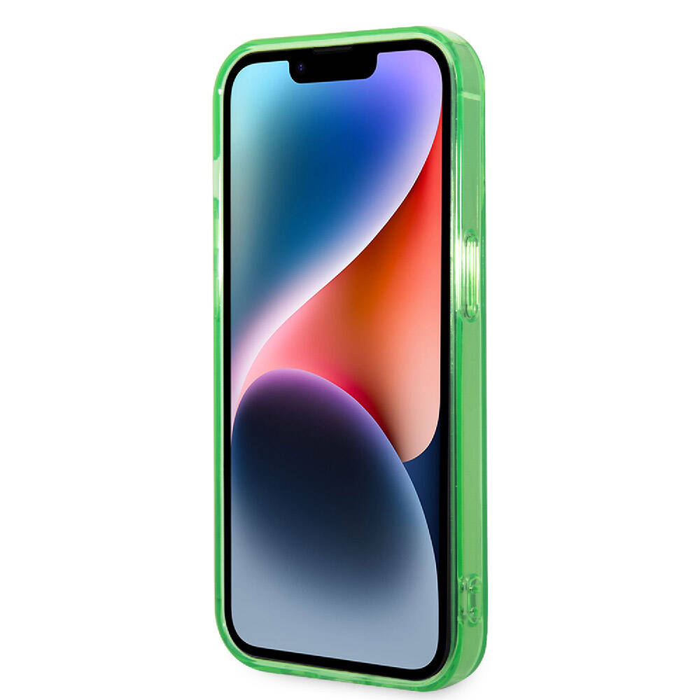 Apple iPhone 15 Pro Max Kılıf Lacoste Orjinal Lisanslı M-safe Şarj Özellikli Transparan Timsah Logo Baskılı Kapak