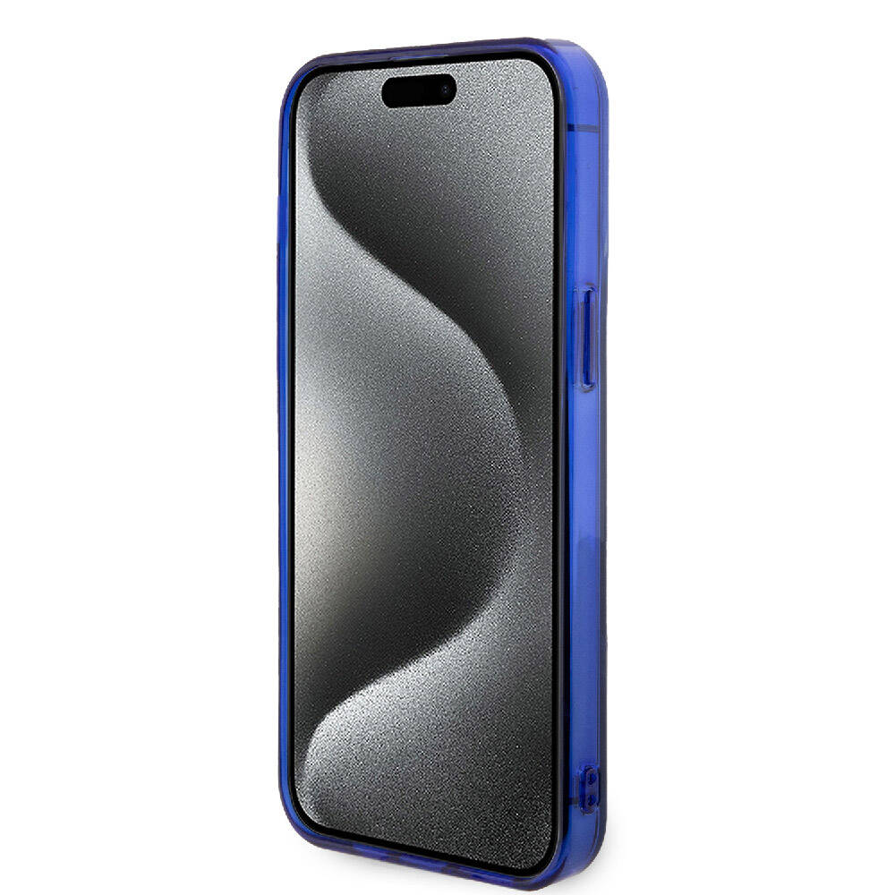 Apple iPhone 15 Pro Max Kılıf TUMI Orjinal Lisanslı M-safe Şarj Özellikli PC TPU Çift Katmanlı Sıvı Baskılı Kapak