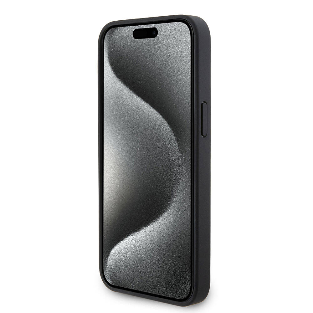 Apple iPhone 15 Pro Max Kılıf U.S. Polo Assn. Orjinal Lisanslı Baskı Logolu PU Kartlıklı Kapak