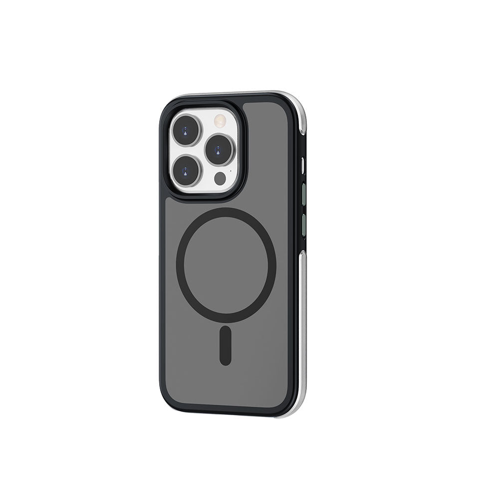 Apple iPhone 15 Pro Max Kılıf Wiwu ZKK-012 M-safe Şarj Özellikli Air Cushion Kapak