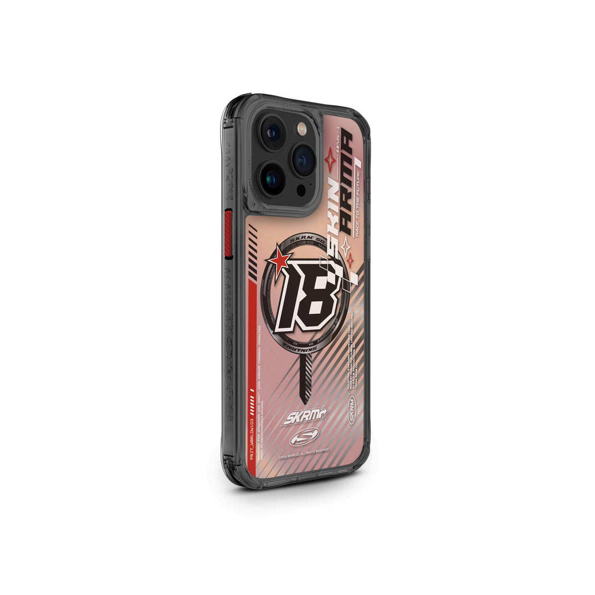 Apple iPhone 15 Pro Max SkinArma M-safe Şarj Özellikli Sticker Yapıştırmalı Drift Kapak