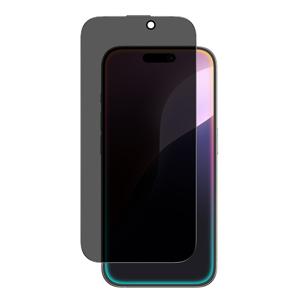 Apple iPhone 16 Amazingthing Titan Privacy Parmak İzi Bırakmayan Temperli Cam Ekran Koruyucu