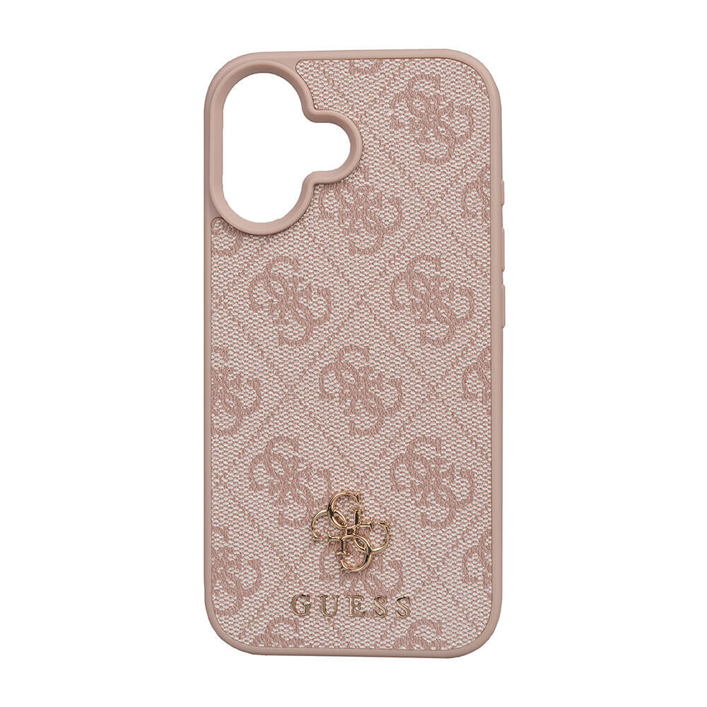 Apple iPhone 16 Kılıf Guess Orjinal Lisanslı M-safe Şarj Özellikli Small 4G Classic Kapak