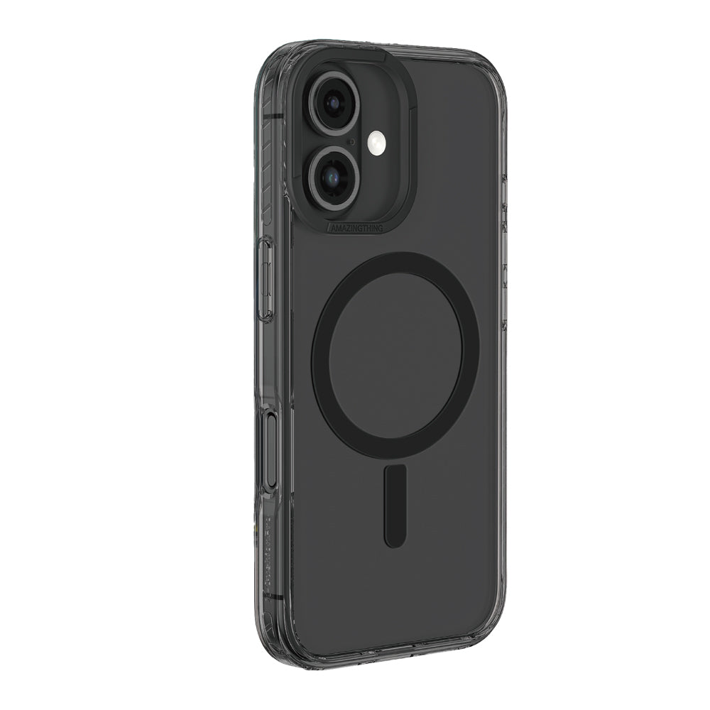 Apple iPhone 16 Kılıf M-Safe Şarj Özellikli Airbag Tasarımlı Amazingthing Titan Pro Serisi Kapak
